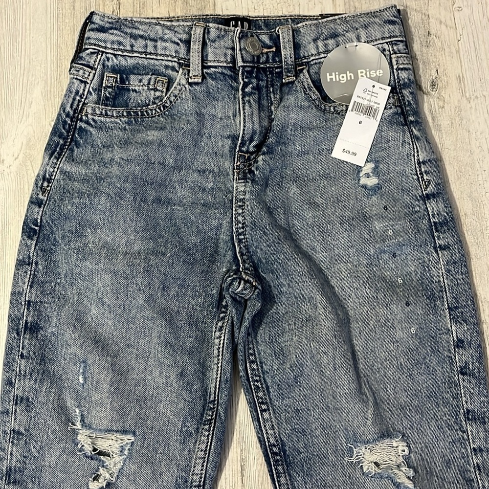 Gap Mom Jean Jeans Size 6 NWT - Picture 3 of 8